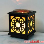 đèn xông tinh dầu gỗ hoa hướng dương